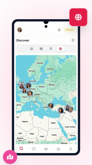 The Memuzin map showing Kurdish members around the world